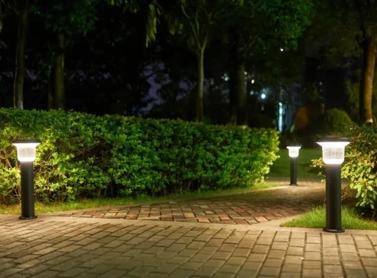 Piquet de parc de pelouse de panneau solaire donc 40 m allume le paysage extérieur étanche allumant la lumière de jardin de qualité marine LED champignon 3 W 12 V avec pic