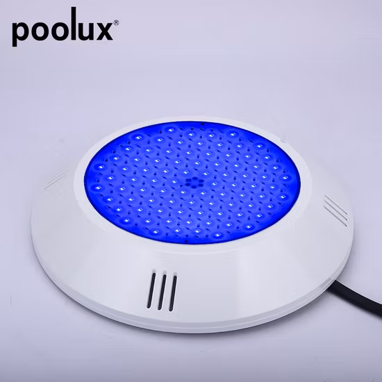 Couverture en acier inoxydable 12V 24V IP68 LED lumière sous-marine pour piscine